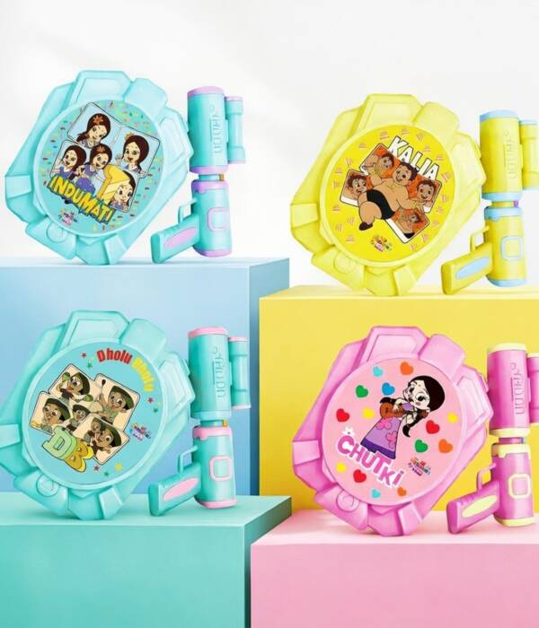 Chota Bheem Tank with Manual Sound Gun