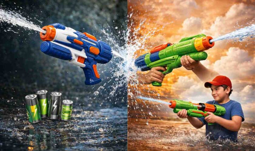 Battery Powered vs Manual Pump Water Guns – Which Is Better